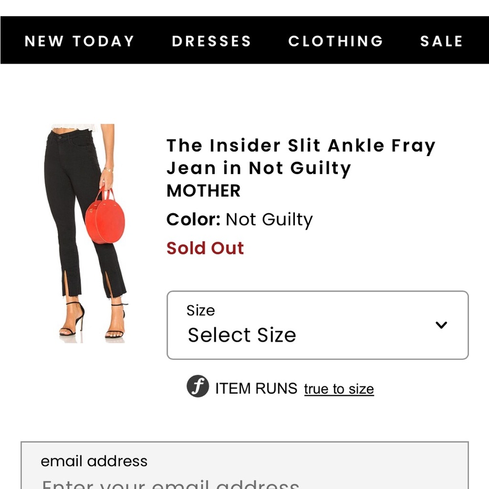 MOTHER the insider Slit Ankle Fray Jean